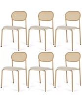 Rattan dining chairs for sale  BURNLEY