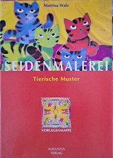 Seidenmalerei tierische muster gebraucht kaufen  Deutschland