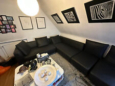 Ecksofa schwarz kunstleder gebraucht kaufen  Neustadt b.Coburg
