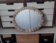 Miroir bois flotté d'occasion  Roanne