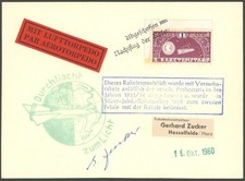 Raketenpost 1933 1960 gebraucht kaufen  Gettorf