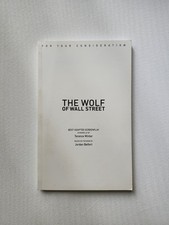 Wolf Of Wall Street Screenplay (For Your Consideration) comprar usado  Enviando para Brazil