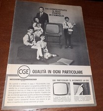 Pubblicità televisore cge usato  Pontecagnano Faiano