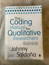 Coding manual qualitative for sale  Belton