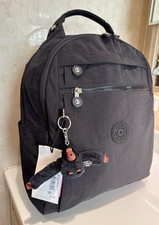 Mochila escolar masculina Kipling média preta 37cm altura nova com etiquetas, usado comprar usado  Enviando para Brazil