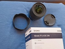 Sigma 16mm f1.4 for sale  Santa Barbara