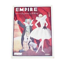 Programme théâtre empire d'occasion  Cerisy-la-Salle