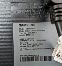 Samsung u32j590uqp zoll gebraucht kaufen  Flensburg