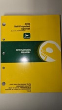 Pulverizador autopropulsado John Deere 4700 manual do operador OMN200829 edição K9 GC comprar usado  Enviando para Brazil