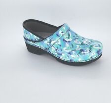 Zuecos 1431 Dansko para mujer LT Pro azul corazón talla 41 EU 10,5-12 EE. UU. medianos, usado segunda mano  Embacar hacia Argentina