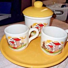 Set caffè casette usato  Torricella in Sabina