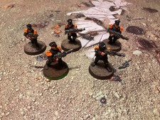 Usado, Warhammer 40k ~ Astra Militarum Mordian Iron Guard ~ Meio Esquadrão de Metal Pintado comprar usado  Enviando para Brazil