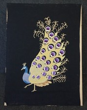 Embroidery needlepoint peacock for sale  Wrightsville