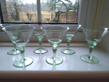 Set stemmed green for sale  TELFORD