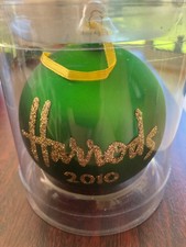 Harrods bauble christmas for sale  BARRY
