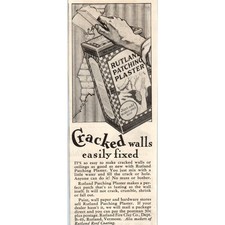 Revestimento de telhado Rutland remendo de gesso VT 1928 anúncio original AE5-SSE comprar usado Revestimento de telhado Rutland remendo de gesso VT 1928 anúncio original AE5-SSE comprar usado  Enviando para Brazil