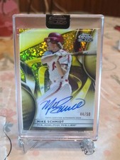 Refrator automático Mike Schmidt ouro diamante 2025 Topps preto cromado 44/50 HoF, usado comprar usado  Enviando para Brazil