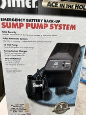 Simer sump pump for sale  Chanhassen
