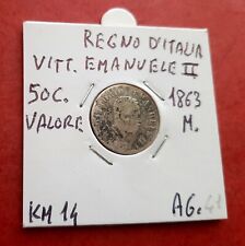 Centesimi 1863 valore usato  Montesilvano