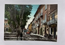Cartolina riccia piazza usato  Genova