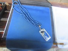 fused vintage glass necklace for sale  Fair Oaks