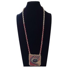Collana lunga donna usato  Schlanders