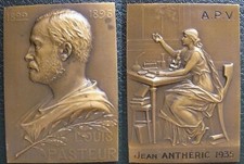 Médaille louis pasteur. d'occasion  Montpellier-