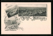 Züttlingen ansichtskarte bahn gebraucht kaufen  Berlin