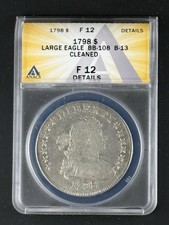 1798 draped bust for sale  Akron