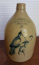 advertising stoneware for sale  Pinckney