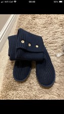 Navy blue knitted for sale  WITNEY