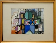 Gemälde aquarell stadtansicht gebraucht kaufen  Wilhelmshaven