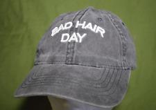 Usado, Bad Hair Day Strapback chapéu boné de beisebol preto desbotado comprar usado  Enviando para Brazil