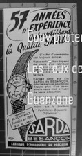 Montres sarda horlogerie d'occasion  Beaumont-de-Lomagne