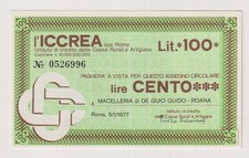 Miniassegni 05.01.77 macelleri usato  Milano