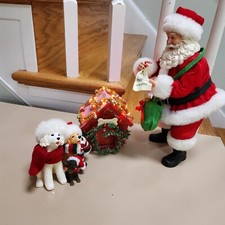 Clothtique santa dog for sale  Bensenville
