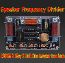1500W 2Way 3Unit Um tweeter dois graves alto-falante divisor de frequência filtro cruzado comprar usado  Enviando para Brazil