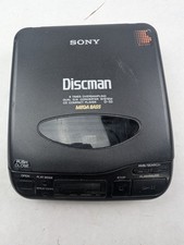Usado, CD portátil vintage anos 90 Sony Discman Mega Bass compacto player testado D-33 1992 comprar usado  Enviando para Brazil