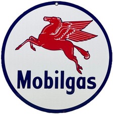 Vintage mobilgas porcelain for sale  Omaha