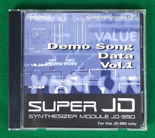 Roland JD-990 Super JD Synthesizer Module 1993 Demo Song Data Vol. 1 comprar usado  Enviando para Brazil