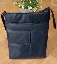 Clarks navy leather for sale  TREORCHY