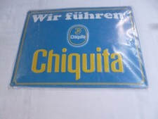 Chiquita bananen blechschild gebraucht kaufen  Mühlheim