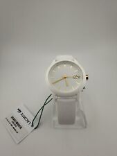 NOVO Relógio Feminino Lacoste Pulseira de Silicone Branca, Modelo 2001063 comprar usado  Enviando para Brazil