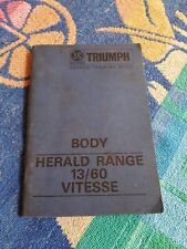 Triumph service training for sale  BEDFORD
