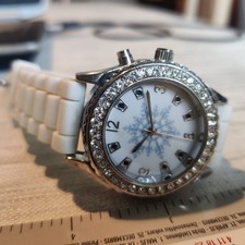 Relógios de pulso femininos de inverno, diamantes na moldura, luzes LED coloridas, funcionando comprar usado  Enviando para Brazil
