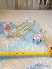 Dolls house cot for sale  BANBURY