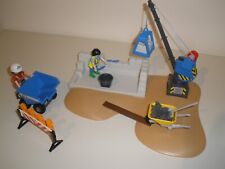 Playmobil construction site for sale  STOURBRIDGE