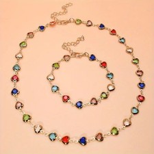 Colorful zircon bracelet for sale  Birmingham