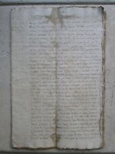 Doc 1649 seigneurie d'occasion  Châtillon-en-Bazois