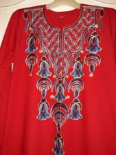 Robe longue brodee d'occasion  France